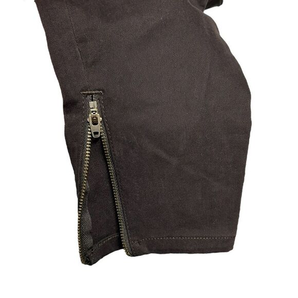 Banana Republic Heritage Collection Rich Chocolate Dark Brown Ankle Cargo Pants - Picture 3 of 10